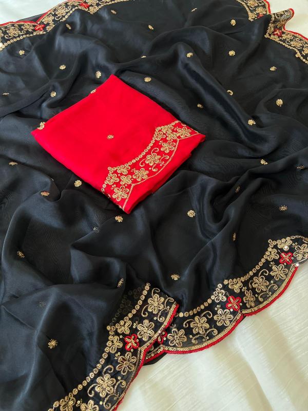 Vastrangan embroidery work saree shop contact details